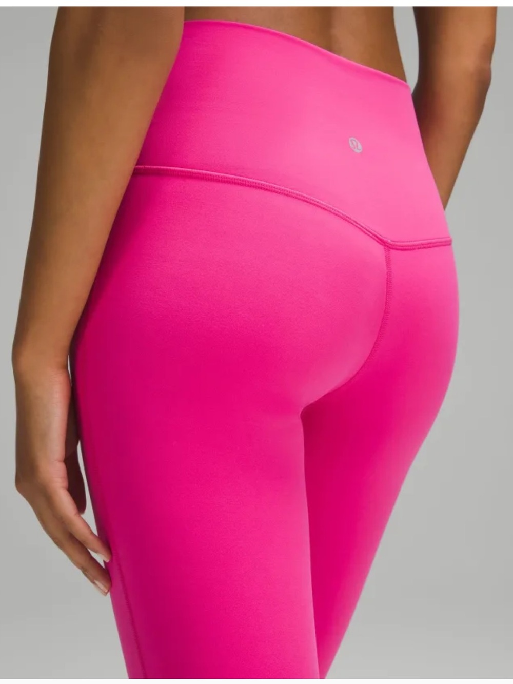 $98 Pink Lululemon align? Leggings excellent Fuschia pink💗RN 106259 sz 4